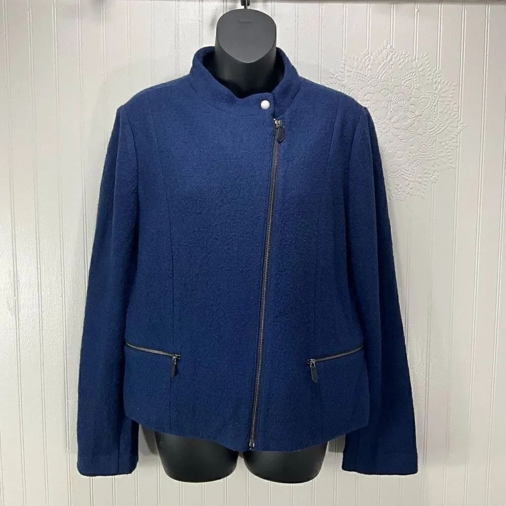 TALBOTS Wool Blend Jacket - Picture 2 of 6